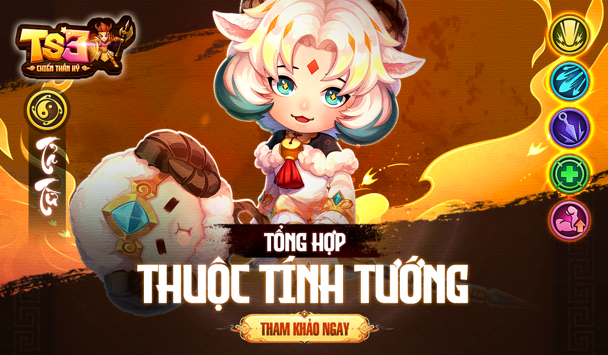 [Tân Thủ] – Tổng Hợp Về Thuộc Tính Tướng Lĩnh