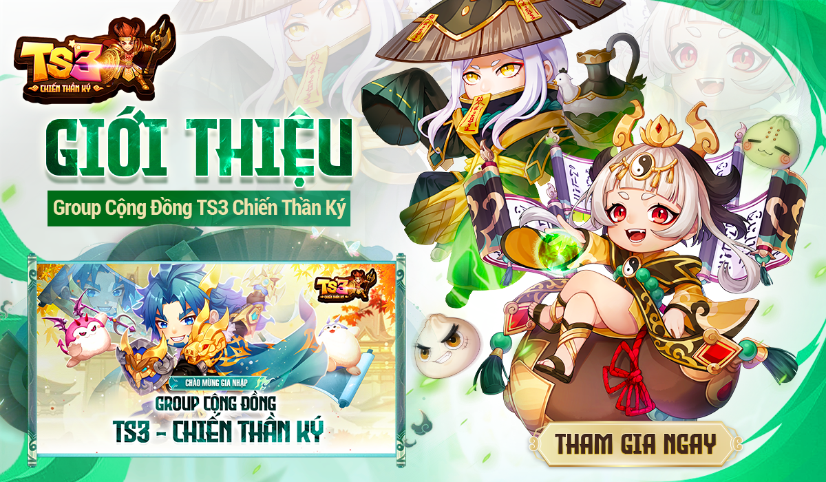 [Tin Game] – Tham Gia Cộng Đồng Thống Soái TS3 Chiến Thần Ký