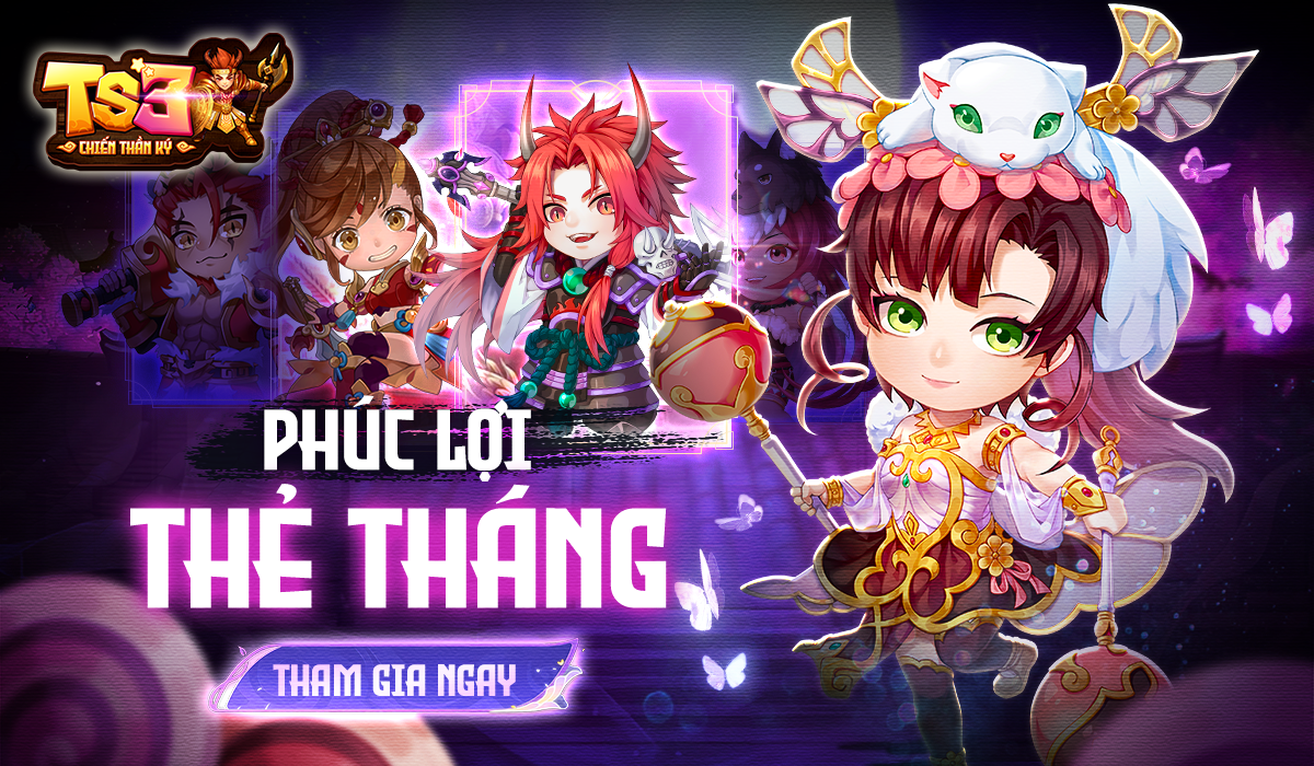 [Sự kiện] – Thẻ Tháng Phúc Thần: Nhận Quà Mỗi Ngày, Phúc Lợi Lâu Dài